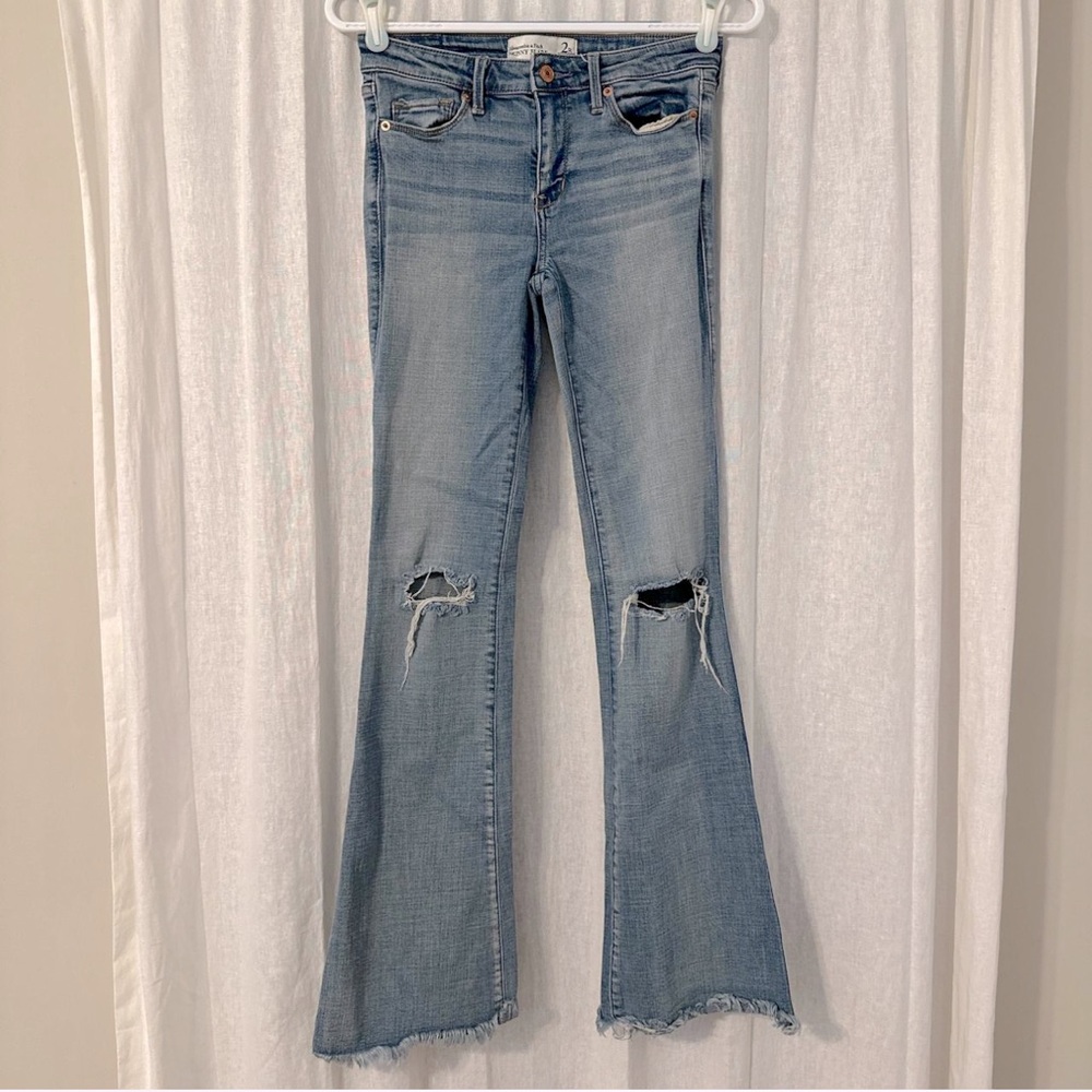 Abercrombie & Fitch skinny flare jeans
